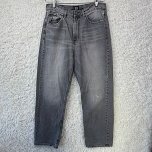 BDG Cowboy Jean 31 Grey Urban Outfitters Relaxed Straight Leg Grunge Skater